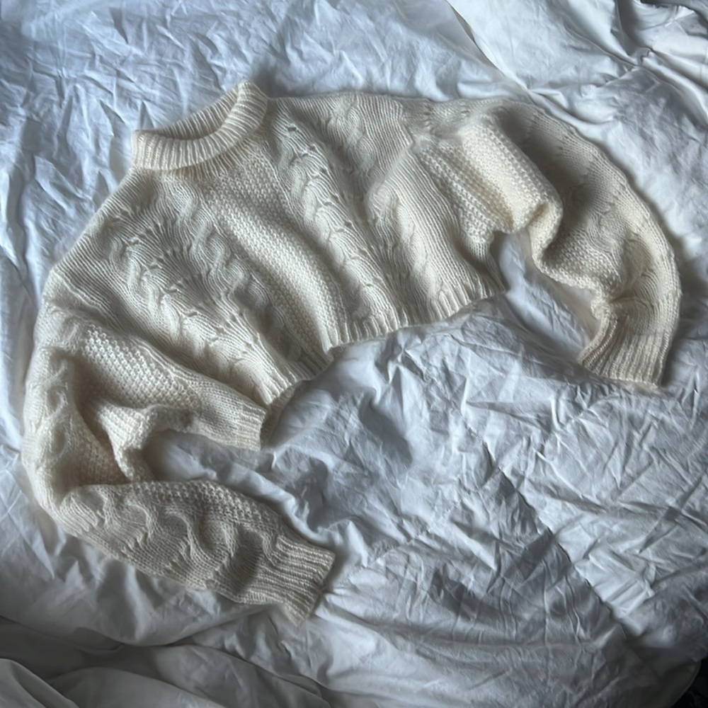 Free People | Turtle Neck Long-sleeve Crop - Picture 2 of 8